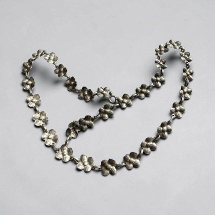 Colier Argint Model Floral