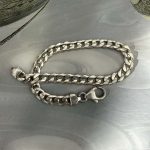 Bratara Argint Model Cuban 19.5 cm