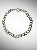 Bratara Argint model Cuban 19 cm