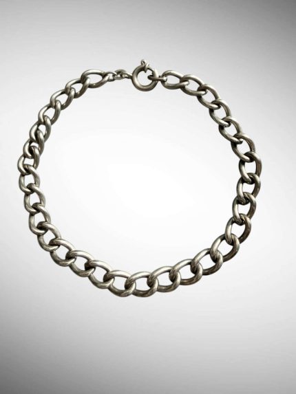 Bratara Argint model Cuban 19 cm