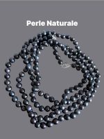 Colier Perle Gri - Cocktail 120 cm