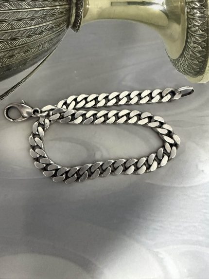 Bratara Argint Model Cuban 21 cm