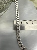 Bratara Argint Model Cuban 21 cm - imagine 3