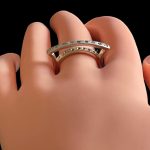 Inel Argint Design Interesant 18.50 mm