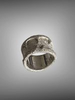 Inel Argint Brutalism - Mid Century - imagine 2