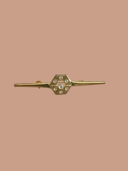 Brosa Retro in stil Art Deco