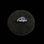 Inel Argint cu Email 16.50 mm