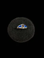 Inel Argint cu Email 16.50 mm