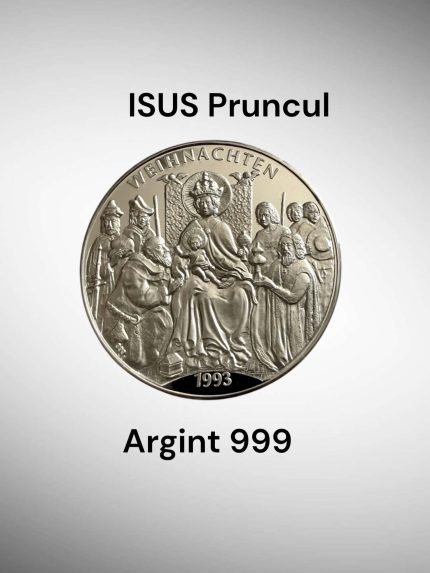 ISUS Pruncul -Medalie Argint 999