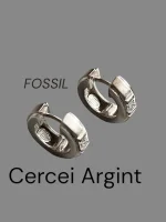 Cercei Argint FOSSIL 1.5 cm