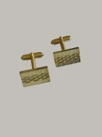 Vintage- Butoni Eleganti - placat cu aur