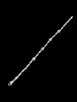 Bratara Argint cu Inimioare 19 cm - imagine 2