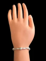 Bratara Argint cu Inimioare 19 cm - imagine 4
